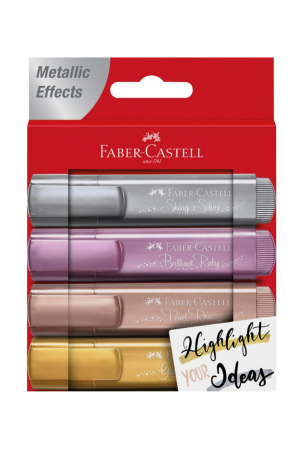 Faber Castell Metallic Highlighters Assorted