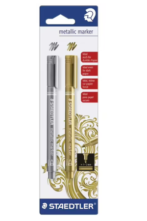 Staedtler Permanent Metallic Markers