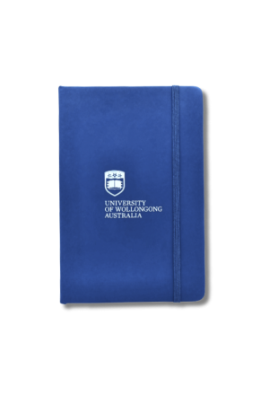 UOW Navy Notebook A5