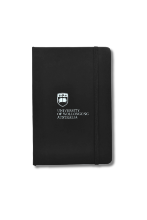 UOW Black Notebook A5