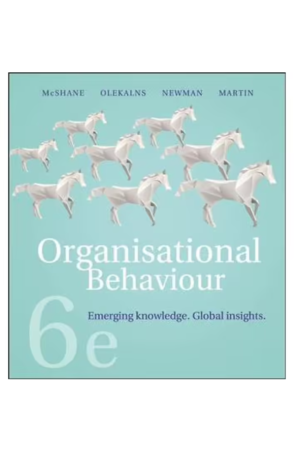 Organisational Behaviour | Emerging knowledge, global insights 6th Edition