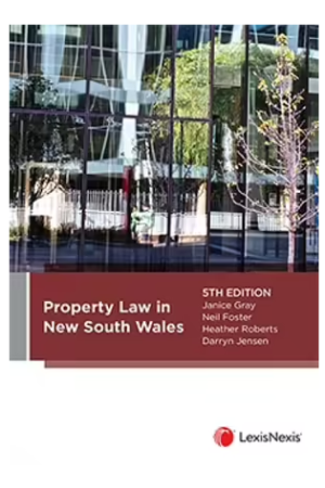 Property Law in New South Wales 5th edition