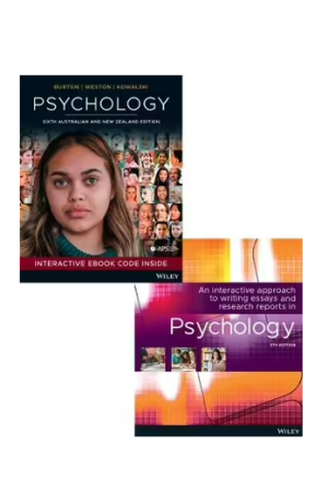 Psychology 6E ANZ & an Interactive Approach to Writing Essays and Research Reports in Psychology 5E Print Pack