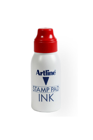Artline Stamp Pad Ink - Red
