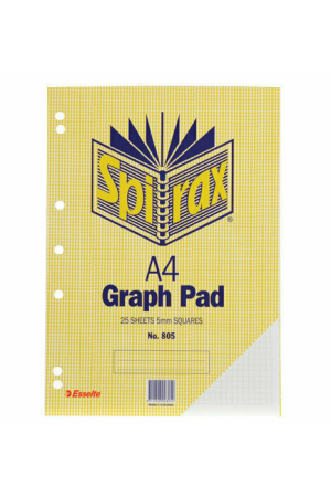 Spirax A4 Graph Pad