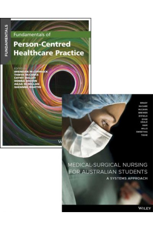 Medical Surgical Nursing for Australian Students, 1st Edition Print and Interactive E-text + Fundamentals of Person-centred Healthcare Practice