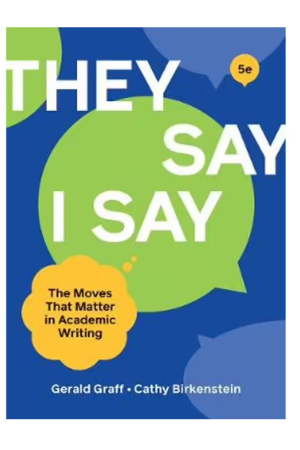 They Say I Say 5th edition