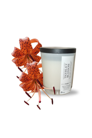 Tigerlily Blossom Medium Soy Wax Candle