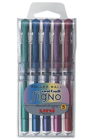Uni-Ball Signo Metallic Pens