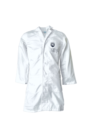 UOW Corporate Logo White Lab Coat