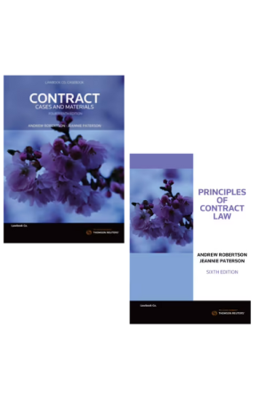 Contract: Cases and Materials 14th Edition + Principles of Contract Law 6th Edition