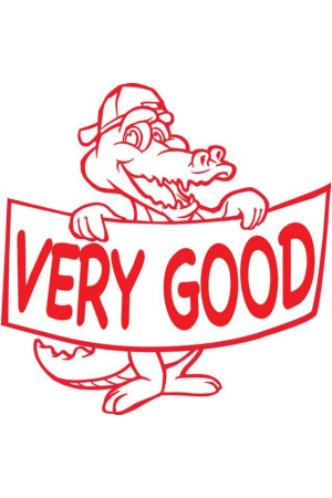 Merit Stamp - Very Good Crocodile