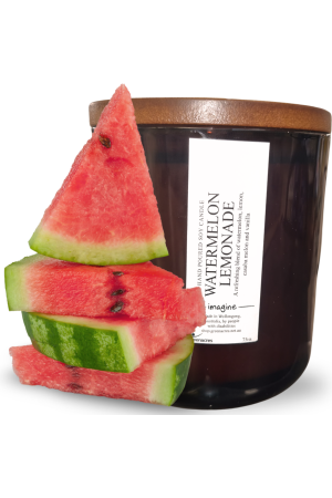 Watermelon Lemonade XXL Soy Wax Candle Amber