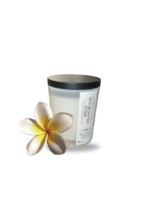 Wild Frangipani Medium Soy Wax Candle