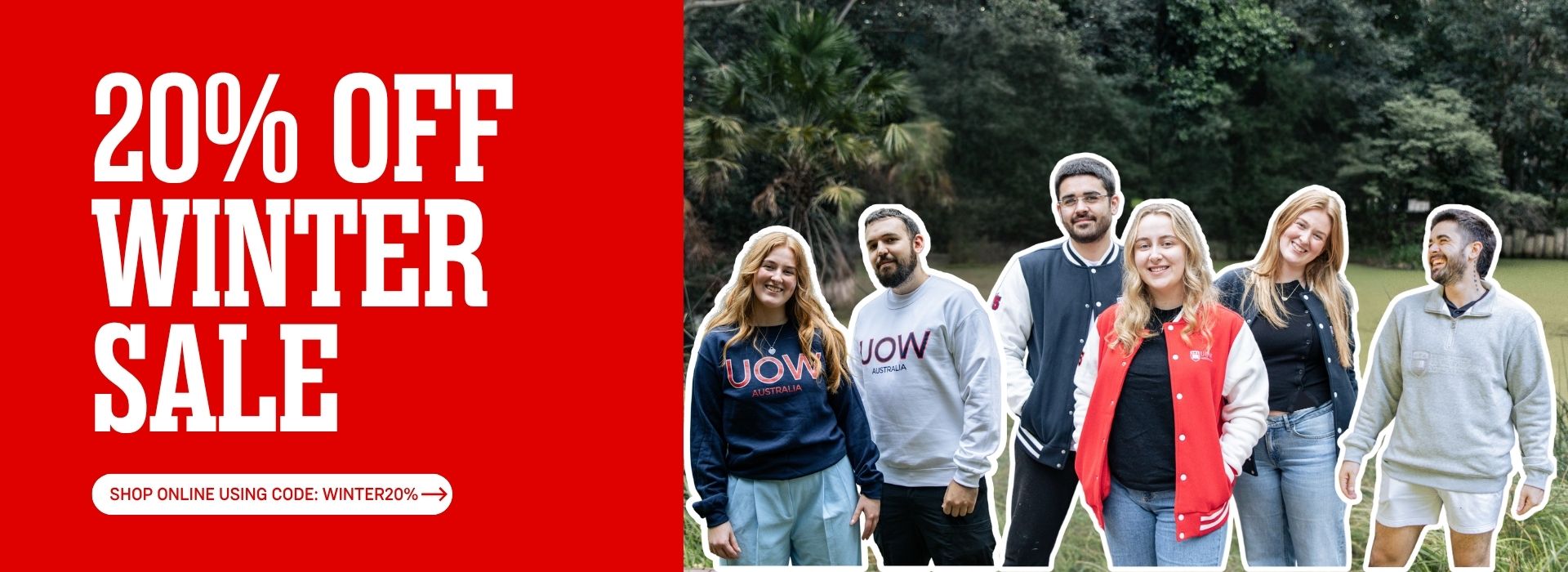 20% off Winter Sale