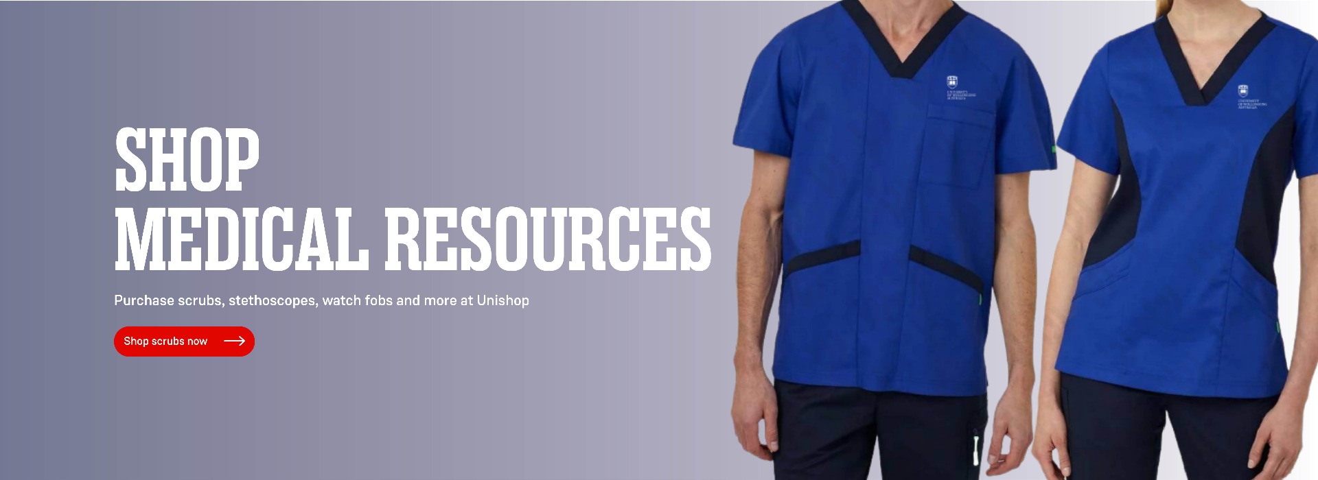 medical resources and scrubs