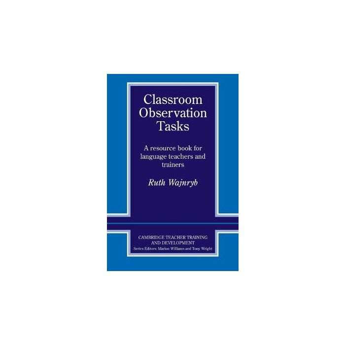 Observation　Book　Unishop　Classroom　Trainers　Tasks　and　Resource　for　Language　Teachers