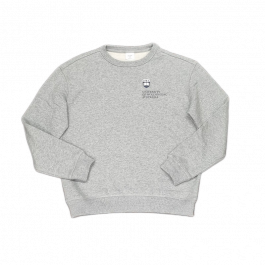 Gray crew clearance neck