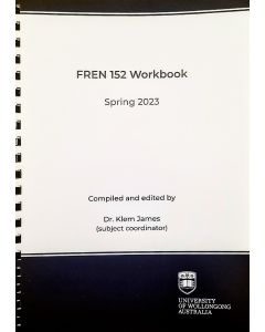 FREN152 Spring 2023 Subject Workbook