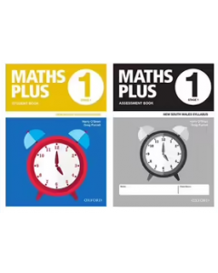 Maths Plus NSW Syllabus Student and Assessment Book 1 Value Pack, 2020