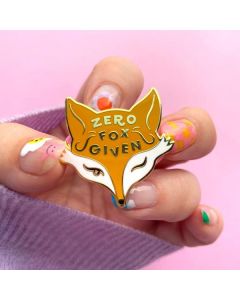 Zero Fox Given Enamel Pin