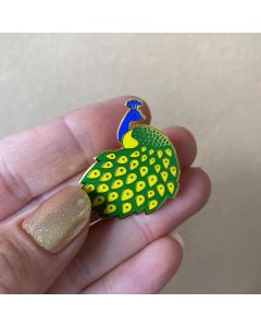 Le Peacock Royal Enamel Pin
