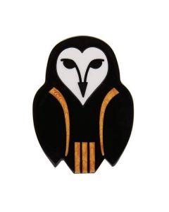 Owl Ornamental Brooch