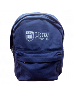 Navy UOW Canvas Backpack