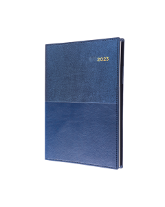 Collins Vanessa 2023 Diary Blue A4