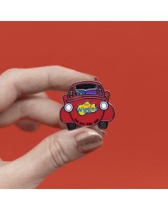 The Big Red Car Enamel Pin