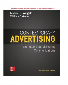 Contemporary Advertising ISE | 17th Edition