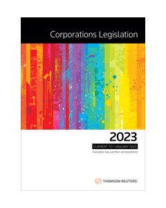  Corporations Legislation 2023 PREORDER ONLY