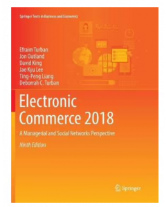 Electronic Commerce 2018 | A Managerial and Social Networks Perspective