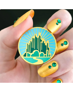 Emerald City Enamel Pin