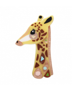 The Genteel Giraffe Brooch
