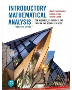 Introductory Mathematical Analysis International Edition