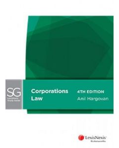 Corporations Law, 4th edition: LexisNexis Study Guide