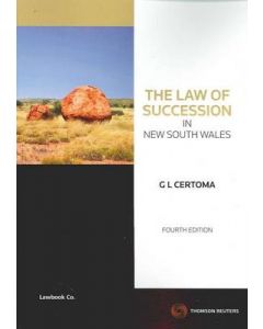 The Law of Succession in New South Wales: 4th Edition
