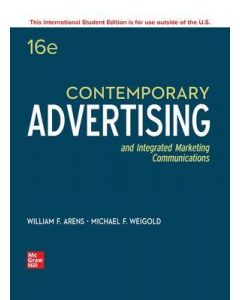 ISE Contemporary Advertising 16th edition