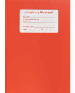 Laboratory Notebook - Red