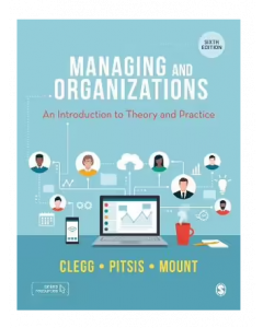 Managing and Organizations: An Introduction to Theory and Practice