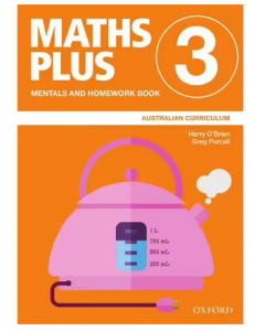 Maths Plus Australian Curriculum Mentals and Homework Book 3, 2020