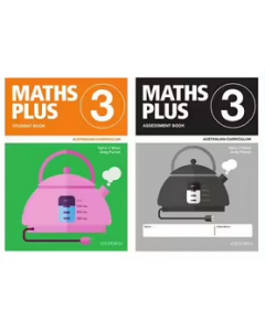 Maths Plus Australian Curriculum Student and Assessment Book 3 Value Pack, 2020