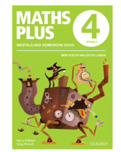 Maths Plus NSW Aus Curriculum Ed Mentals & Homework Book 4 Revised Ed 2016