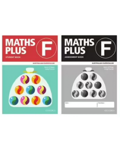 Maths Plus Australian Curriculum Student and Assessment Book F Value Pack, 2020