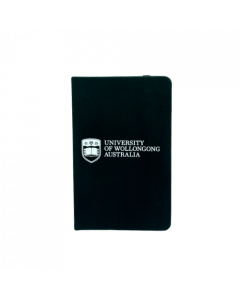 UOW Black Notebook A6