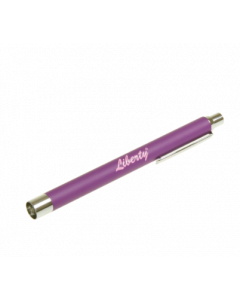 Liberty Push Button Penlight Torch - Purple