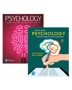 Psychology: From Inquiry to Understanding (3rd Ed) + How to Write Psychology Research Reports and Assignments (9th Ed)