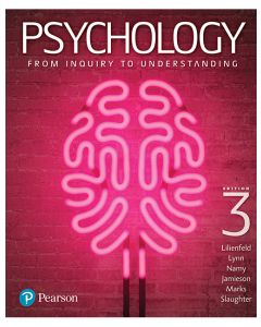 Psychology: From Inquiry to Understanding