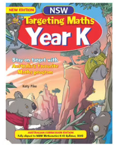 NSW Targeting Maths Student Book : Year K Australian Curriculum Edition